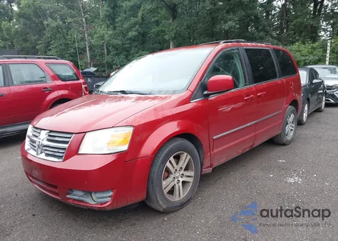2009 Dodge Grand Caravan Sxt из США, поврежденный, VIN 2D8HN54X89R613898